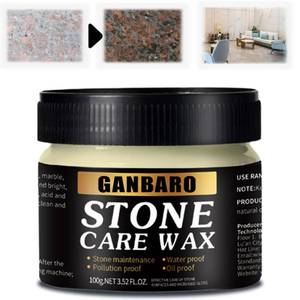lot 14432 image: Granite Cleaner and Stone Polish Care Wax 3.5 oz Restores Shine and Nourishes Stone Surfaces - Suitable for Granite Countertops and Quartz - Floor Wax for Long-lasting Brilliance 100 g