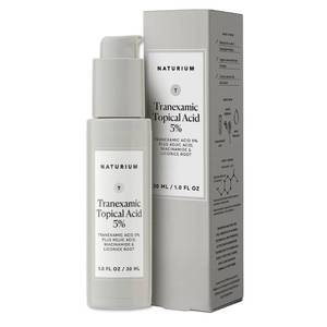 lot 14494 image: Naturium Tranexamic Topical Acid 5percent, Face and Skin Care, with Kojic Acid, Niacinamide and Licorice Root, 1 oz