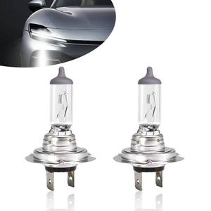 lot 14495 image: UGSHY H7 Halogen Headlight Bulb, Super Bright Auto Halogen Lamp, 12V 55W Fog Light Replacement, HighLow Beam Universal for Cars, Trucks, 2 Pack (White)
