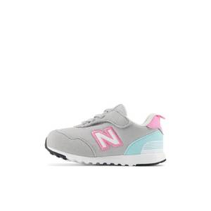 lot 16161 image: New Balance Kidfts 515 V1 New-B Hook and Loop Sneaker, Rain CloudReflectionSignal Pink, 9 M Toddler