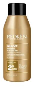 lot 16192 image: Redken All Soft Shampoo - Moisturizes and Hydrates Dry, Brittle Hair, Gently Cleanses and Softens, With Argan Oil, Safe For Color-Treated Hair, 1.7 Fl Oz
