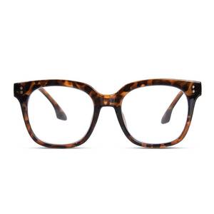 lot 16254 image: Avaeye Oversized Reading Glasses for Women Men Large Square Frame Readers Trendy Eyeglasses with Spring Hinges(Tortoise,1.5)