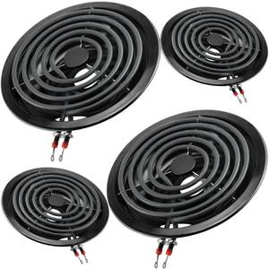 lot 17562 image: Stove Burner Pan Kit 5304430149(6)5304430150(8in)andElectric Stove Burners Kit MP15YA(6in) MP21YA(8in) Compatible for Frigi-daire Ken-more Electric Range Stove Replaces 318067041 318067051 by MIFLUSin