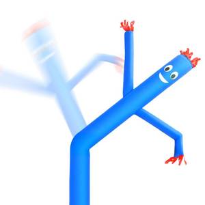 lot 19546 image: Mkevi 20ft Sky Air Puppet Dancer Inflatable Waving Tube Man Attachment - Wacky Waving Dancing Tube Guy for Business Promotion Stand Out Advertising - Dancer ONLY - NO Blower (Blue)