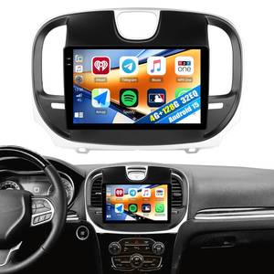 lot 19547 image: 4G128G Android 15 Car Radio for Chrysler 300 2011-2019 with Wireless CarPlay Android Auto,9 inch Touchscreen Chrysler 300 Car Stereo with WiFi,GPS Navigation,Bluetooth,FMRDS SWC EQBackup Camera