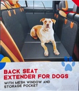 lot 19575 image: Dog Car Seat Extender with Mesh Window