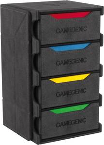 lot 20355 image: Gamegenic Token�s Lair - Premium All-in-One Token Box with Integrated Dice Tray for Ultimate Gaming Experience, Multifunctional Storage for Game Tokens, Dice and Accessories, Black Color