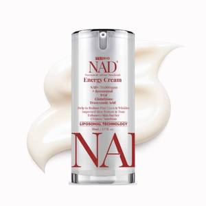lot 20388 image: TSJ Bio NAD Energy Revitalizing Cream - Premium Daily Moisturizer with NAD 50,000PPM, Resveratrol and 9 Growth Factor Complex
