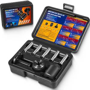 lot 20402 image: 34720 Injector Seal Installer Kit 8Pcs Fit for Ford GM and Subaru Engines etc.