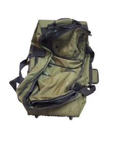 lot 5897 image: Unbranded Large Rolling Travel Duffel Bag with Wheels