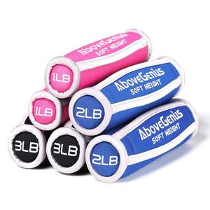 lot 6255 image: AboveGenius Hand Weights for Women Men, Soft Dumbbells Set of 6(1lb 2lb 3lb Each Pack) for Dumbbell Walking Weight Sets with Hand Strap for Workout Running, Jogging and Physical Therapy, Mothers Day Gifts for Mom