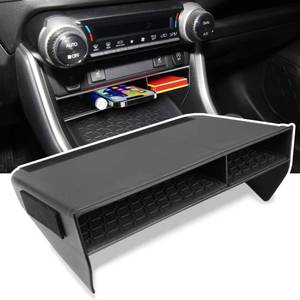 lot 6265 image: Jaronx Compatible with Toyota RAV4 Center Console Organizer 2025 2024 2023 2022 2021 2020 2019,Upgraded Large Slots Console Storage Tray RAV4 Accessories