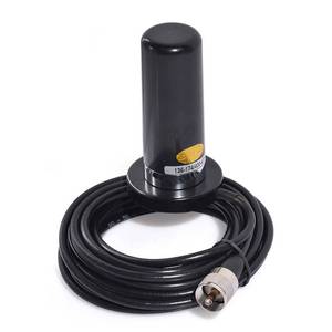 lot 6297 image: Eightwood Dual Band VHF UHF Ham Mobile Radio Antenna PL259 Connector with Magnetic Base Extension Cable 16 feet for Vehicle Marine Ham Radio Amateur Radio Mobile Transceiver 144430mhz
