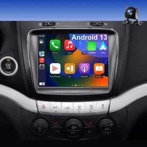 lot 6378 image: 5GWifi Upgrade Car Radio for Dodge Charger 2011-2014, Journey 2011-2020, Chrysler 300 300C 2011-2014, Head Unit Touch Screen Stereo Wireless Carplay Android Auto GPS FM Camera (Only Fit 8.4in Screen)