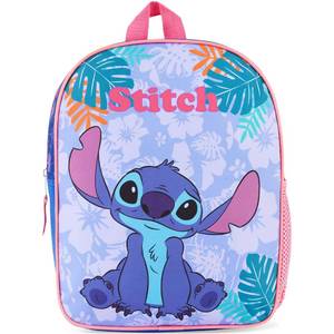 lot 10275 image: Disney Stitch Mini Backpack Girls Toddlers 12x9� Preschool Kindergarten Daycare Backpacks School Supplies Gifts for Girls (Stitch)