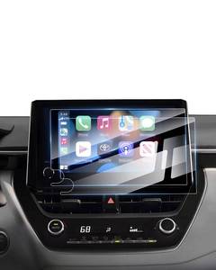 lot 10354 image: Karltys Upgrade 2 Pack Screen Protector for No Glare and Fingerprint Tempered Glass 20232026 Toyota CorollaCorolla CrossRAV4 8-Inch Screen Protector
