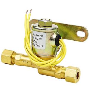 lot 10360 image: Humidifier Water Solenoid Valve 4040 10006735 for Aprilaire Whole House Humidifier 400 400M 500 500M 600 600M 558 550A 550 568 560A 700M 768 760A 760  24 Volts  2.3 Watts  60 HZ-Yellow by TOMOON