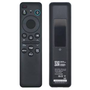 lot 10388 image: New BN59-01432A TM2360E Solar Voice Remote, USB-C Rechargeable Bluetooth Remote Control with Solar Charging Compatible with Samsung 2023-2024 Neo QLED 8K Smart TVs, HDR Ultra HD - Black