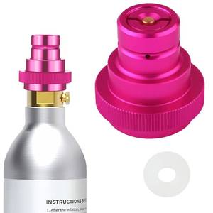lot 10389 image: GURUDAR Quick Connect CO2 Cylinder Adapter Fitting for Sparkling Water Maker, CO2 Refill Canister Connector for TR21-4 Male Valve Compatible with DUO ART TERRA GAIA Soda Maker