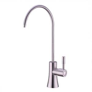 lot 10410 image: EKRTE Stainless Steel Drinking Water Faucet, Filtered Water Reverse Osmosis RO Faucet for Kitchen Sink, Brushed Nickel Reverse Osmosis Tap for Kitchen Sink