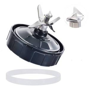 lot 10436 image: Blender Blade Fit for Ninja, Replacement Parts 7 Fin Male Blade with Rubber Gasket, Blender Accessories Compatible with Nutri Ninja Auto IQ BL480 BL482 BL642 BL682 NN102, Fit 18oz, 24oz, 32oz Cups