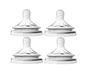 lot 10445 image: Philips Avent Natural Nipple Newborn Flow - 4 Count (Pack of 1 )
