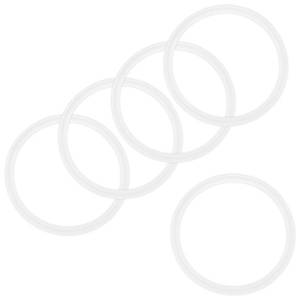 lot 10461 image: M METERXITY 5-Pack 155mm OD Silicone O-Rings Gasket, O-Rings Seal Gasket for 5.5 ClampCompressor Valves Pipe RepairSink PlugBathtub PlugSealing Faucets, Washer Clampin