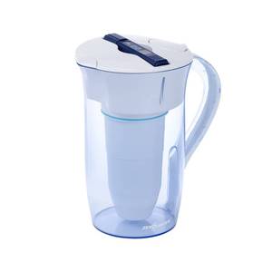 lot 11994 image: ZeroWater 10-Cup Round 5-Stage Water Filter Pitcher Dispenser with 5-Stage 0 TDS Zero Water Filter � IAPMO Certified to Reduce Metals, Chlorine, Lead, Chromium, and Forever Chemicals PFOAPFOS