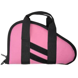 lot 12019 image: EASY BW Soft Pistol Case, Handgun Pistol Rug With Handle For Shooting, Hunting, Range Sports (Pink)