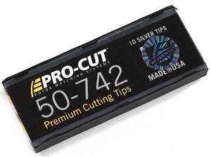 lot 12137 image: PRO-CUT 50-742 Premium Carbide Cutting Tips � Precision Brake Lathe Bits for Rotor Matching Systems  Made in USA � 10 Pack