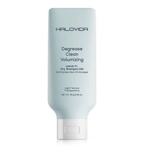 lot 12147 image: HALOVIDA Leave-in Dry Shampoo Gel, Instant Oil Absorption and Volume, Light Texture Transparency, Non-Aerosol, Safe and Clean with Natural Ingredients, 2.82 oz