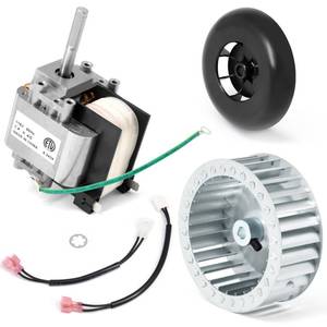 lot 12153 image: Furnace Draft Inducer Motor for Carrier, Bryant, Payne and Jakel Furnace 318984-753 HC21ZE117 HC21ZE114A LA11AA005 Inducer Motor with Blower Wheel Kit Replacement Parts