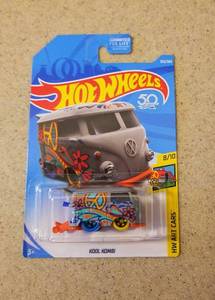 lot 12194 image: Hot Wheels 2018 50th Anniversary Hw Art Cars - Kool Kombi (Grey)