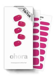 lot 12197 image: Ohora Nail Art Stickers Semi-Cured Gel Strips