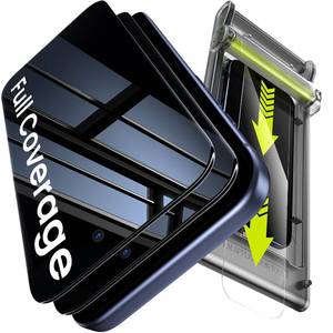 lot 12265 image: WSKEN for iPhone 17 Pro Max Privacy Screen Protector - 3D Full Coverage, 24° Anti Spy and Auto Installation Full Edge Coverage Case Friendly Fit Tempered Glass Screen Protector 17 ProMax