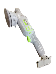 lot 13279 image: WorkPro 20V Cordless Dual Action Oscillating Multi-Tool with Sanding Attachment (Broken Handle)