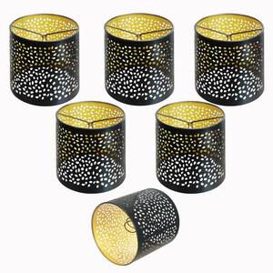 lot 19625 image: 6 Pack Small Lamp Shades Clip on Bulb, Metal Chandelier Shades Replacement, Clip-on Small Lamp Shades for Vanity Lighting Fixtures Table Lamp Floor Lamp Wall Sconces Pendant Light