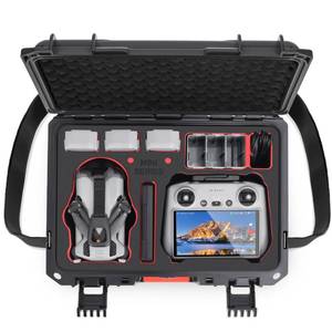 lot 19659 image: STARTRC All-in-One Waterproof Case for DJI Mini 5 Pro Fly More Combo - Organized Storage for Drone, 7 Batteries, 65W Charger, Filter Set, RC2RC-N3 and More Accessories