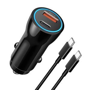 lot 20028 image: iPhone 17 16 15 Car Charger, Apple MFi Certified USB C Car Charger 43W Fast Charging with 3.3 FT Type C to C Cable, USB Car Adapter for iPhone 1717 Pro17 Pro MaxAir1615