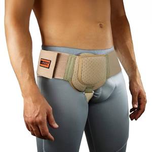 lot 20048 image: Everyday Medical Hernia Guard I Inguinal Hernia Belt For Men I Left or Right Side, Post Surgery Men�s Inguinal Hernia Support Truss, Groin Hernias I Adjustable Waist Strap I LARGEXLARGE