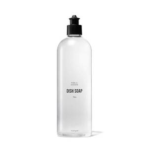 lot 20431 image: Public Goods Natural Dish Soap  Kitchen Soap  Plant-Based and Vegan Friendly  Clear Dish Detergent Liquid  Concentrated Formula  Made in USA  Mandarin Basil  16 Fl Oz