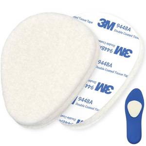 lot 20483 image: 10-Pack Metatarsal Foot Pads for Pain Relief - 14� Thick, Ball of Foot Cushions for Women and Men, Forefoot and Sole Support, Metatarsalgia Mortons Neuroma. Metatarsal Pads Ball of Foot Cushions.