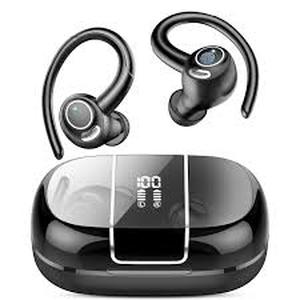 lot 10377 image: VKROBAG V90 True Wireless Earbuds with Charging Case