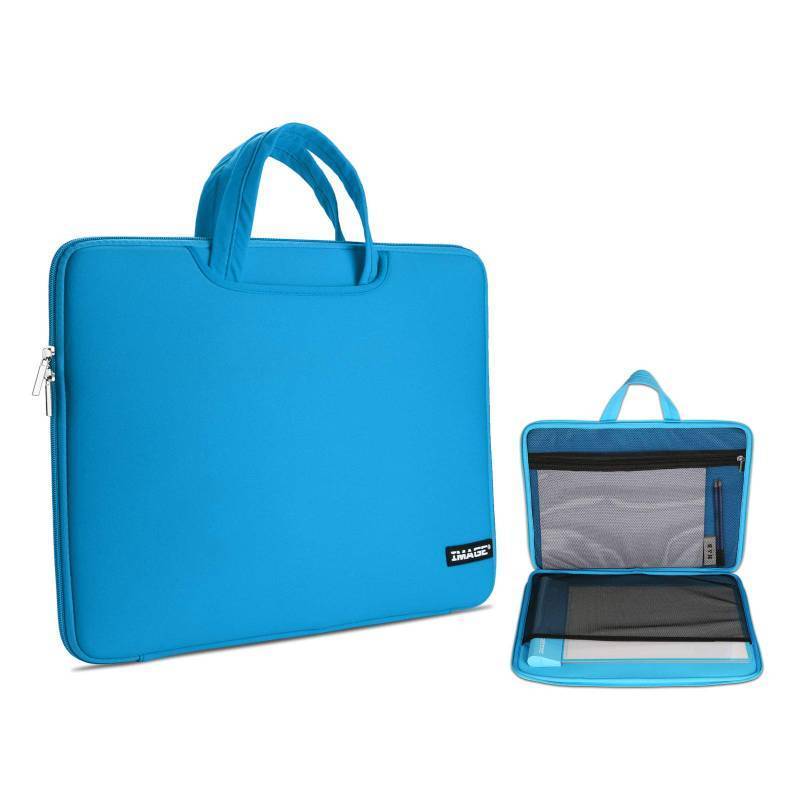 lot 11351 image: Protective Case for A4 Light Box,IMAGE Carrying Bag Travel Storage Case Pouch Cover with Pockets, for A4 Tracing LED Light Pad Coloring Board & Laptop, Notebook, Most Tracing Light Table Blue