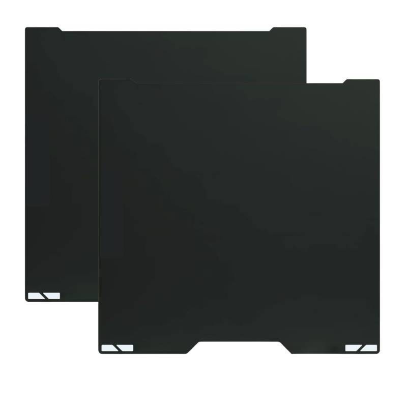 lot 12304 image: for Bambu Lab H2S Build Plates Smooth Build Plate H2S H2D Build Plate Smooth for Bambu Labs Build Plate H2S H2D Plate, Dual-Side Epoxy Coated Gray Low, Spring Steel Plate 355x347mm
