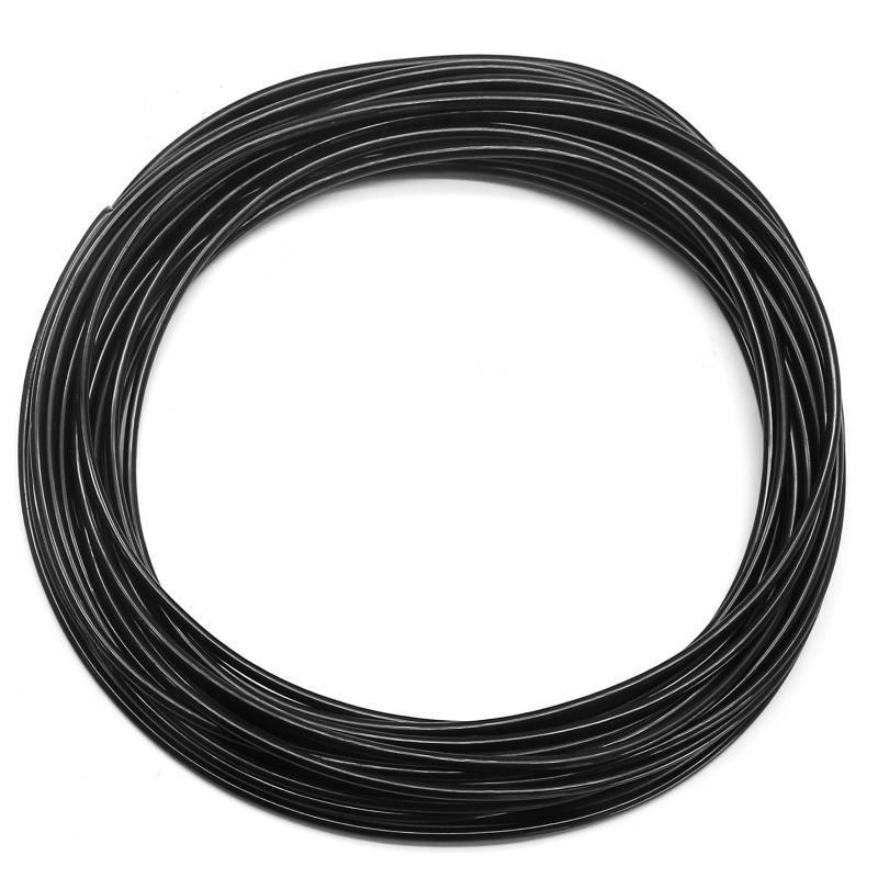 lot 12324 image: Biaungdo 18 OD Pneumatic Tubing Pipe, Black PU Air Brake Hose Line for Air Compressor Fitting, Water Fluid Transfer (10 Meter32.8ft)