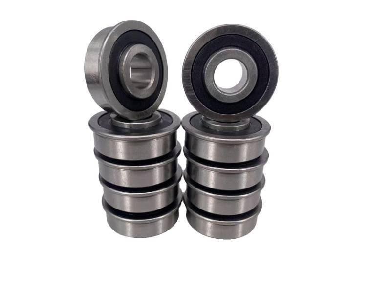 lot 12377 image: DEEG 10PCS Flanged Ball Bearings ID 12 x OD 1-38for Lawn Mower, Wheelbarrows, Windmill,Carts & Hand Trucks Wheel Hub.Replacement for Marathon, Exmark, Stens, Prime Line �� Sunbelt and More