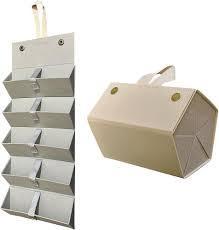lot 18390 image: Collapsible White Storage Organizer Box Set