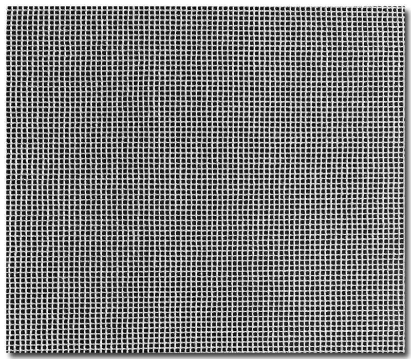 lot 6062 image: Needlepoint Blank Canvas Twist Interlock Orange-Line 1012131418-Mesh Size 17.5 X 20 inches (12 mesh)