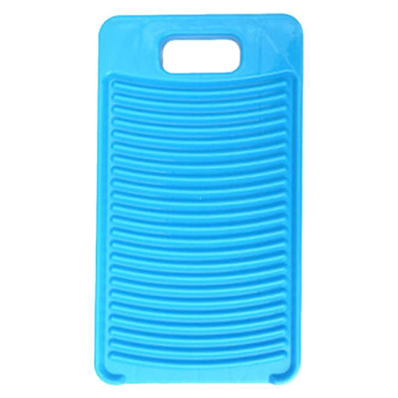 lot 6361 image: MAOYE Plastic Mini Washboard Washing Board for Kids Shirts Clean Laundry Lime (Blue)